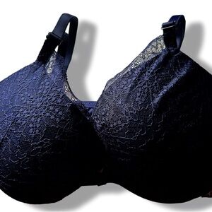 PINK Victoria's Secret Navy Lace Bra